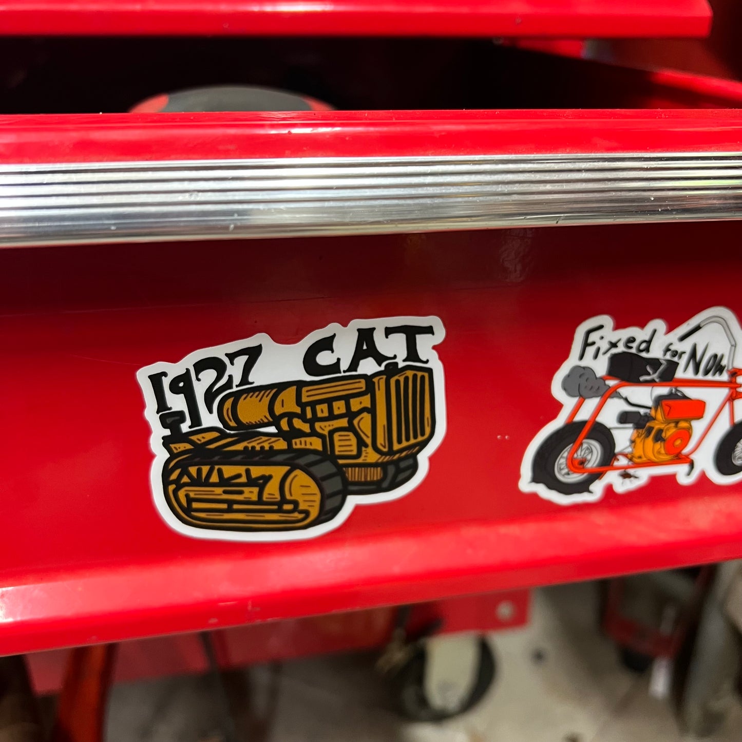 1927 CAT Vinyl Sticker