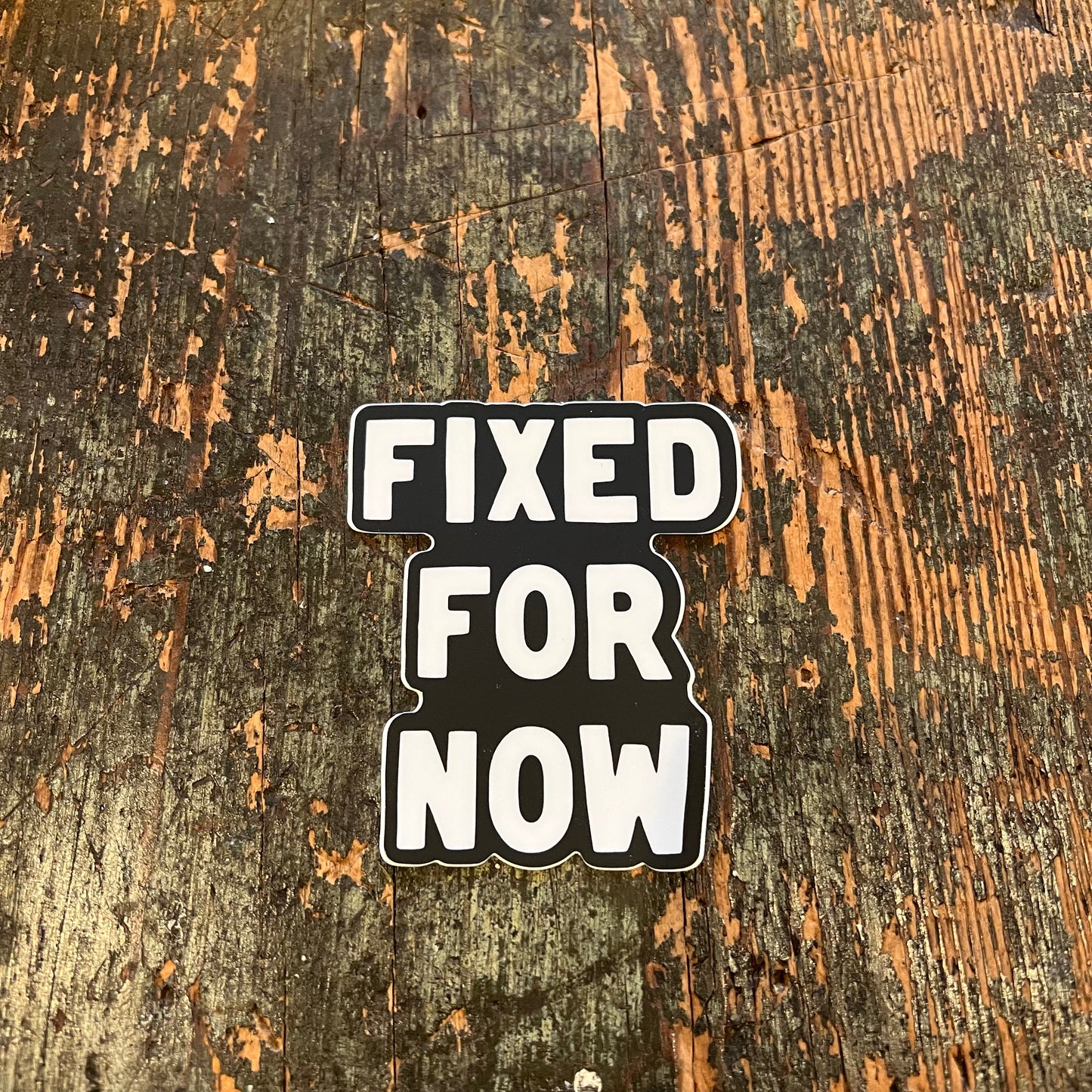 Fixed For Now Logo Magnet