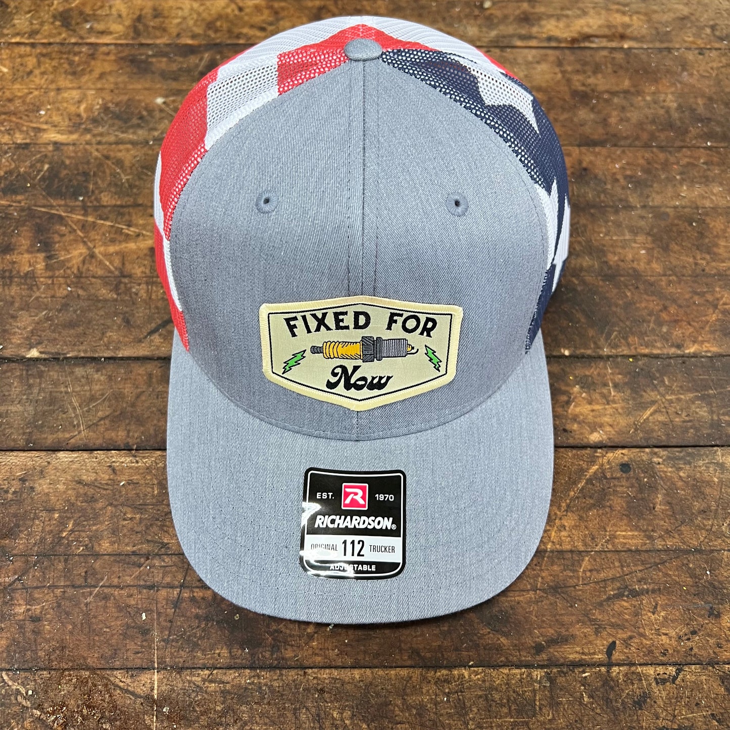 Fixed For Now USA Limited Edition Adjustable Trucker Hat