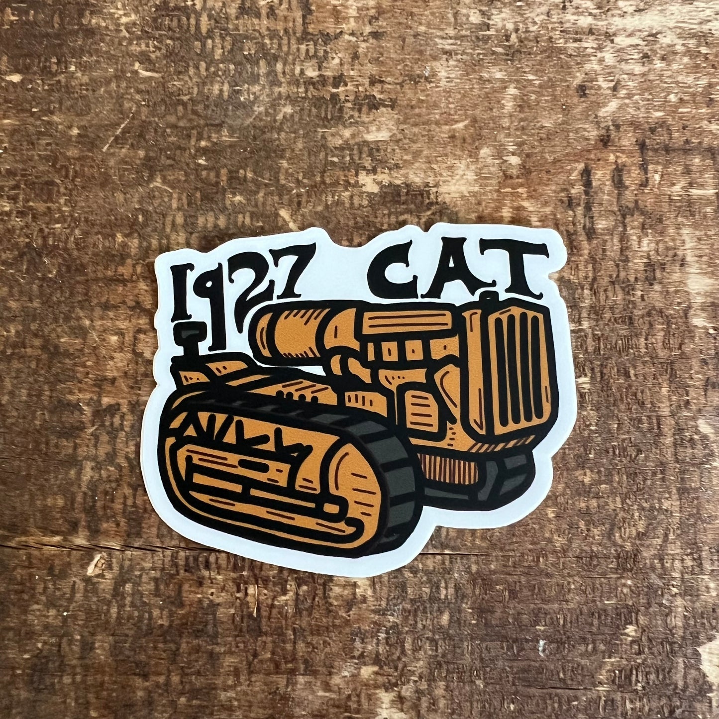 1927 CAT Vinyl Sticker